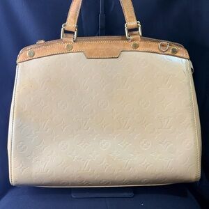 LOUIS VUITTON Vernis Blair MM Hand Bag Rose Angelique